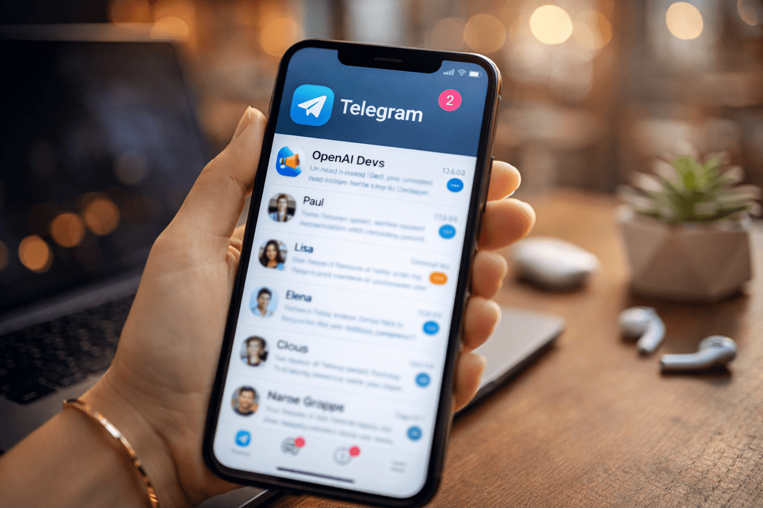 Зв'язок з нами через Telegram
